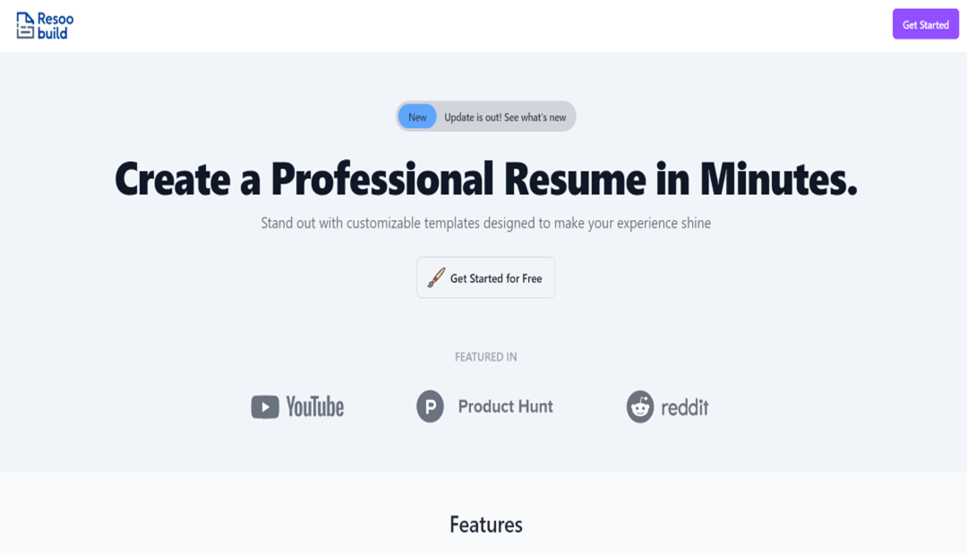 Resoo Build – Resume Builder